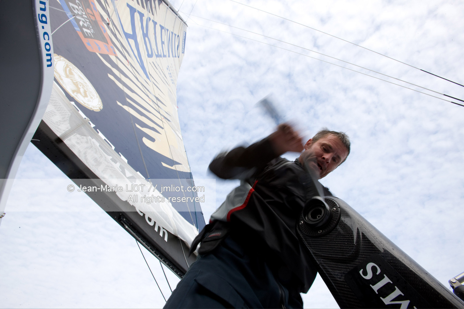 A BORD D'ARTEMIS AVEC SAM DAVIES ET SYDNEY GAVIGNET