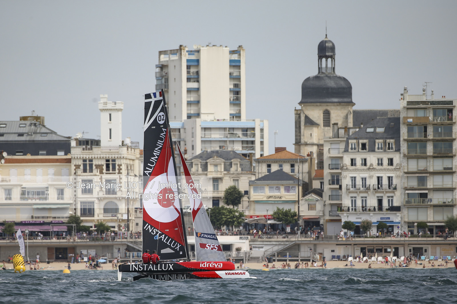 Tour de france à la voile 2017, du 5 au 31 juillet 2017..Photo © Jean-Marie Liot .
