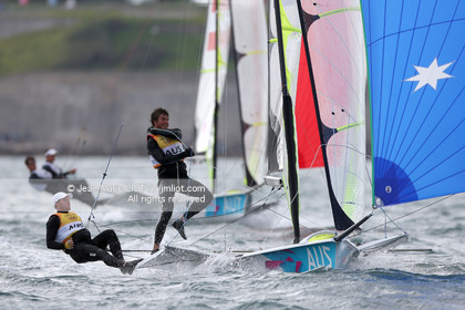 .LONDON 2012 - OLYMPIC GAMES - SAILING - WEYMOUTH (ENG) - 27 07 to 12 08 2012 - 470 WOMEN AND MEN - 49er WOMEN AND MEN - SECOND WEEK