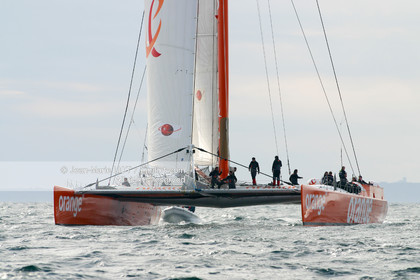 ARRIVEE ORANGE 2 BRUNO PEYRON