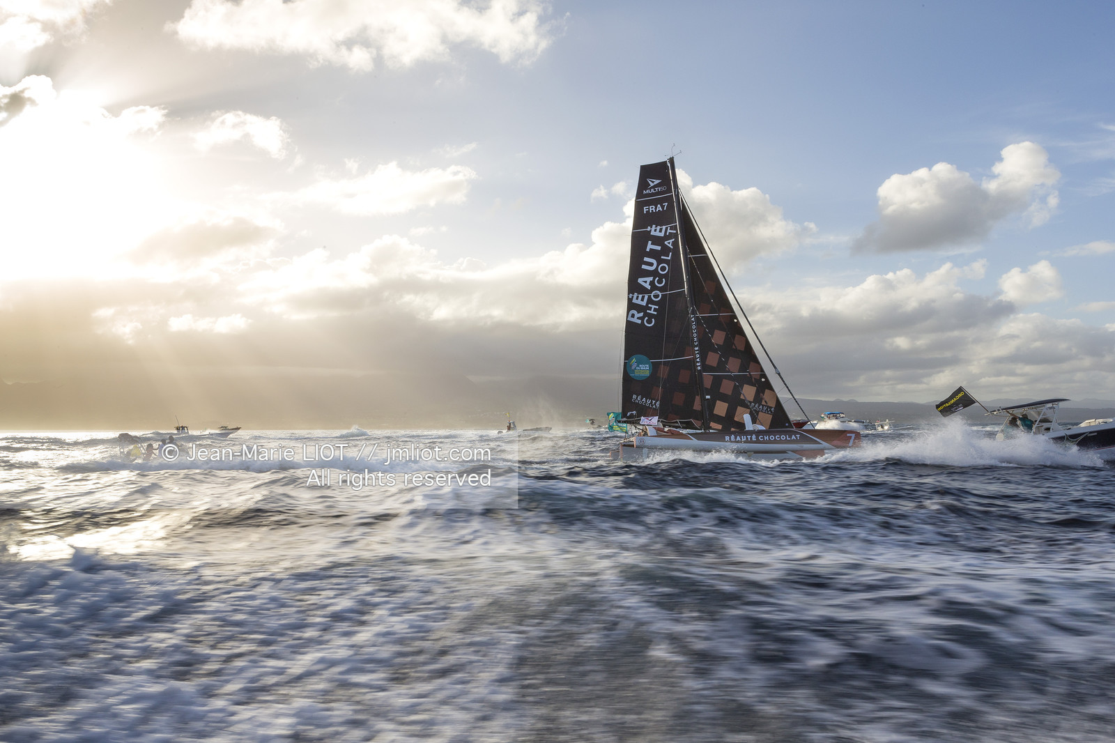 ARMEL TRIPON - ROUTE DU RHUM 2018 - ARRIVEE