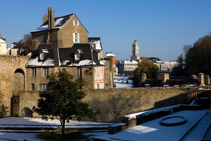 VANNES SOUS LA NEIGE