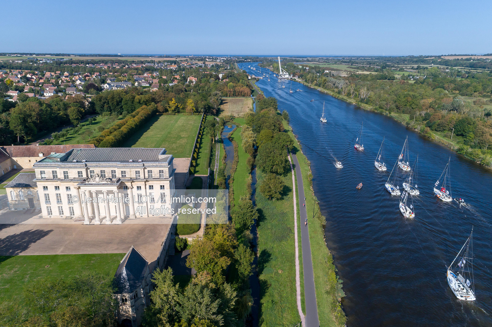 NORMANDY CHANNEL RACE 2020 - DEPART