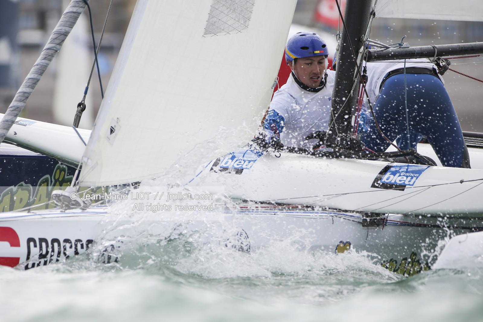 Tour Voile 2018, acte de Dieppe, le 10 juillet 2018..Photo : Jean-Marie LIOT   ASO