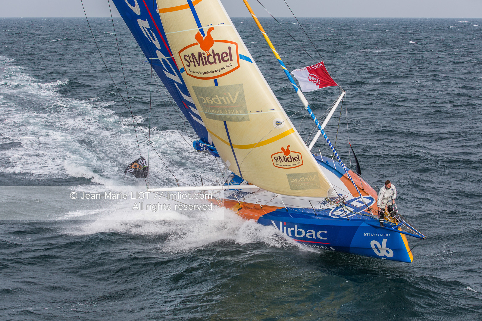 VENDEE GLOBE 2016-2017 - JEAN-PIERRE DICK - SAINT-MICHEL VIRBAC