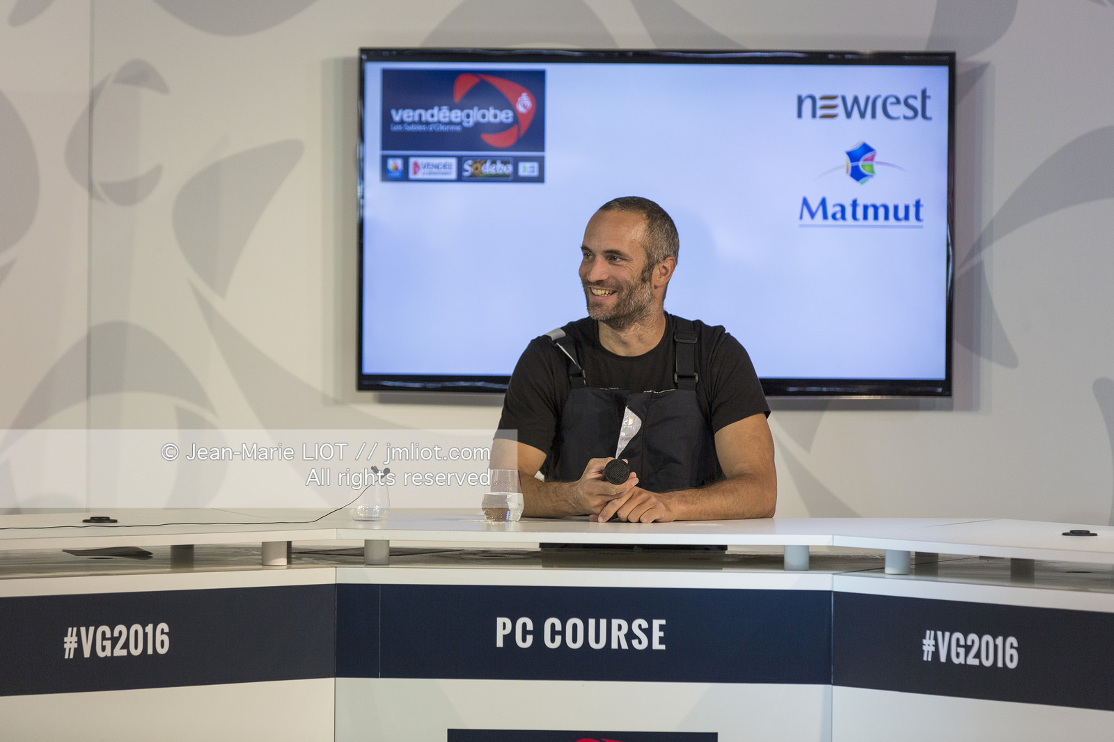 VENDEE GLOBE 2016-2017 - FABRICE AMEDEO - NEWREST-MATMUT - ARRIVEE