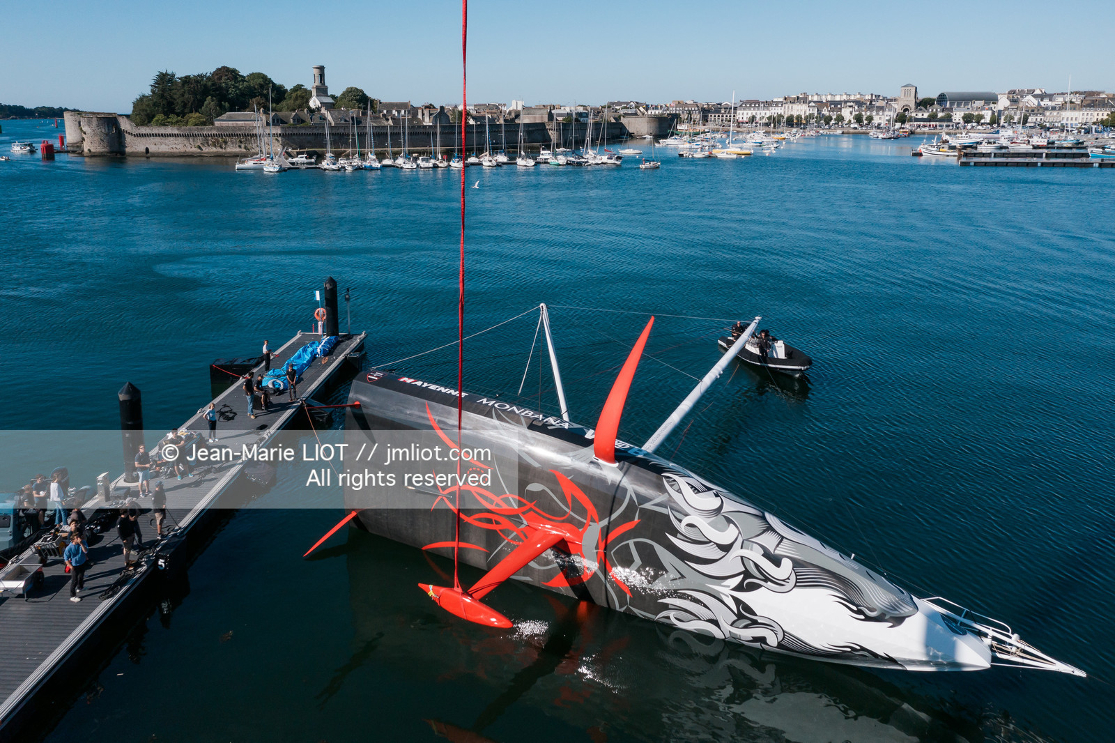 MAXIME SOREL 2022 - IMOCA VANDB MONBANA MAYENNE - TEST 90°