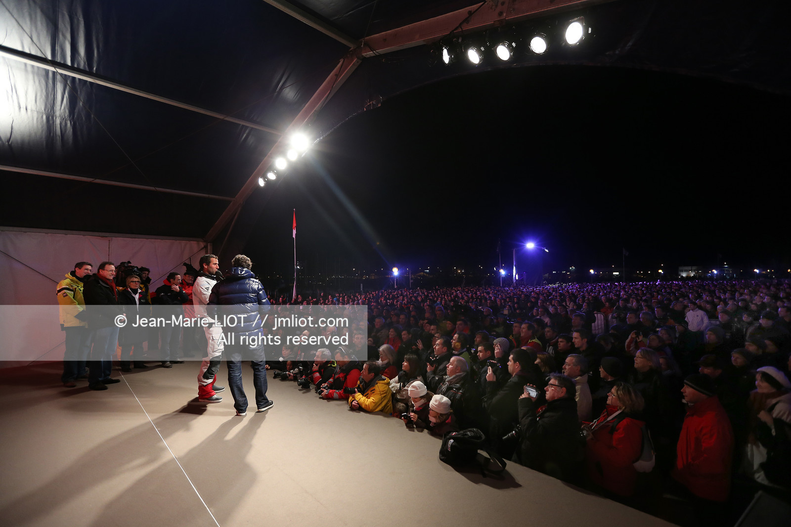 ARRIVEE ARMEL LE CLEAC'H - BANQUE POPULAIRE