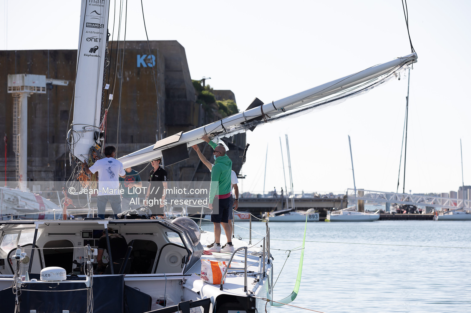 FABRICE AMEDEO - IMOCA NEWREST - ART & FENETRES 2020
