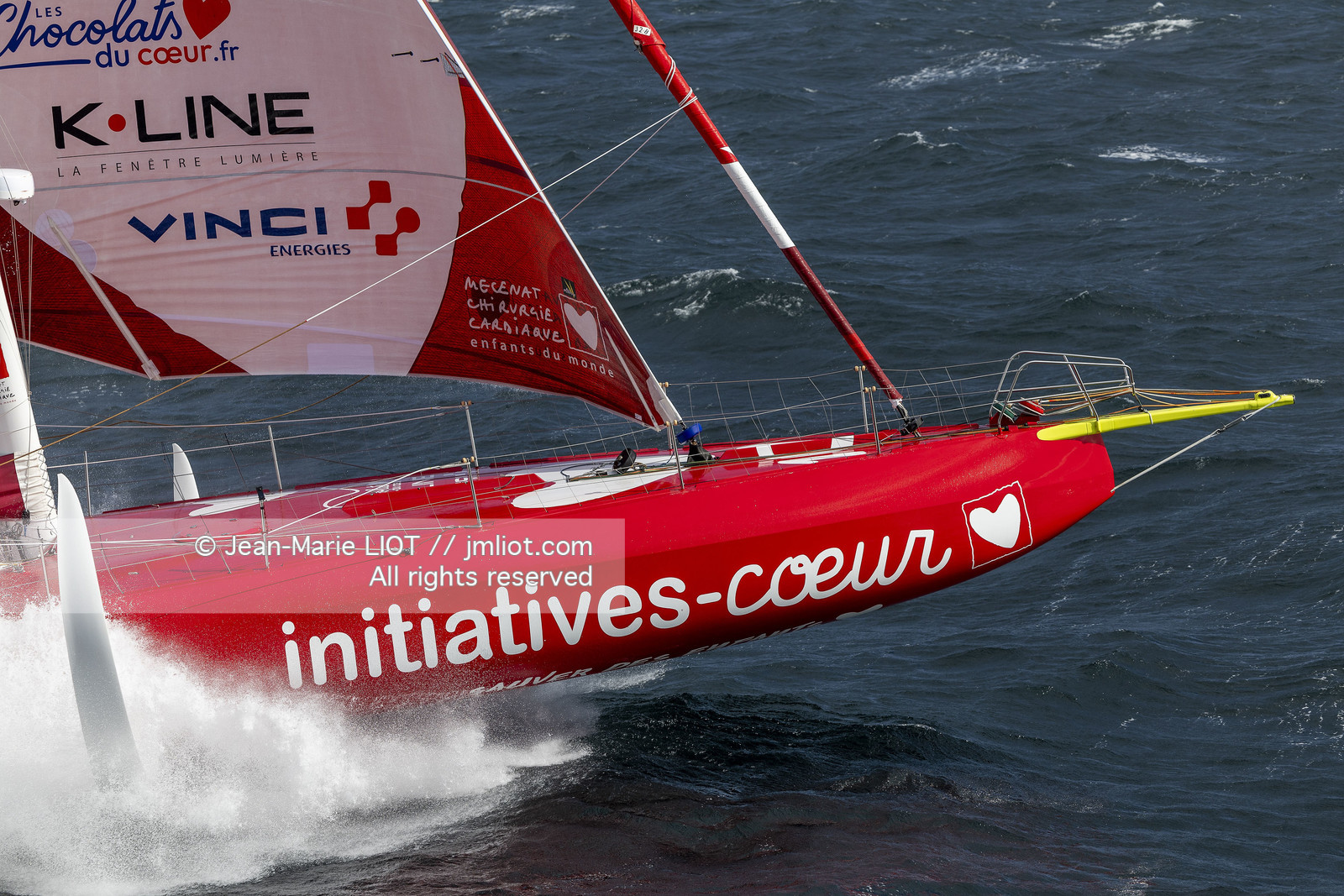 SAM DAVIES 2024 - IMOCA INITIATIVES COEUR - VENDEE GLOBE 2024-2025