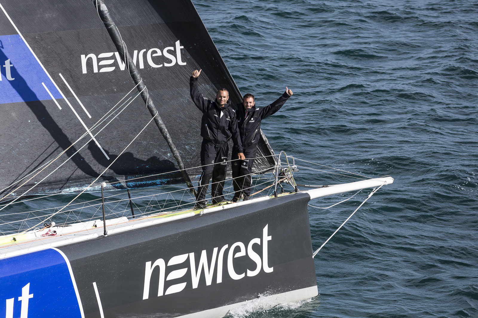 IMOCA 60 PIEDS NEWREST MATMUT - SKIPPER : FABRICE AMEDEO