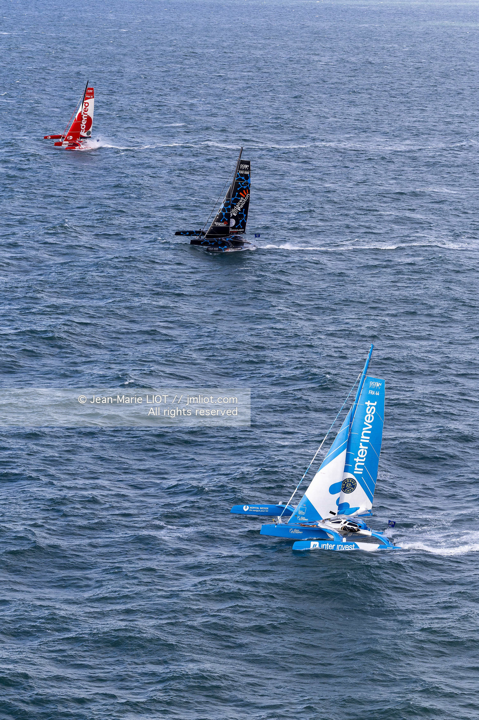 TRANSAT CAFE L’OR 2025 - DEPART OCEAN FIFTY