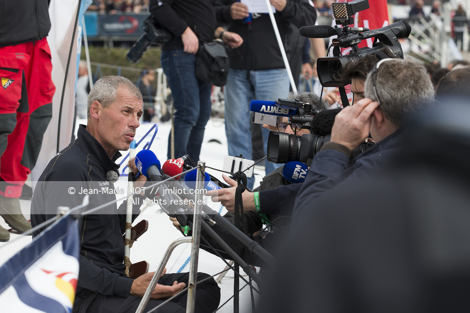 VENDEE GLOBE 2016-2017 - SEBASTIEN DESTREMAU - TECHNOFIRST - ARRIVEE
