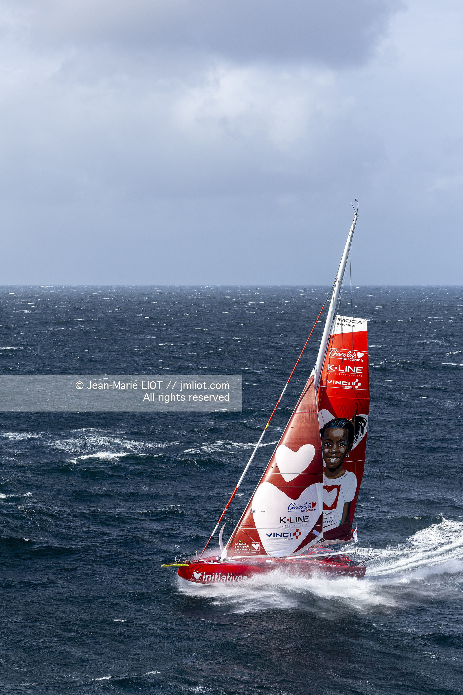 SAM DAVIES 2024 - IMOCA INITIATIVES COEUR - VENDEE GLOBE 2024-2025