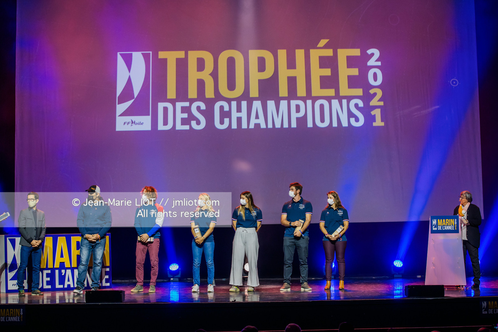 FEDERATION FRANCAISE DE VOILE - MARIN DE L’ANNEE 2021