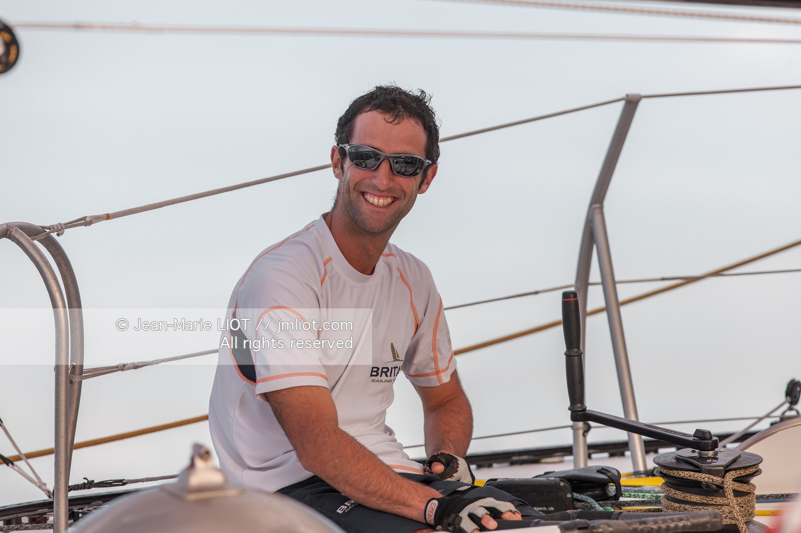 ROUTE DU RHUM 2010 - ARRIVEE DE ARMEL LE CLEAC'H