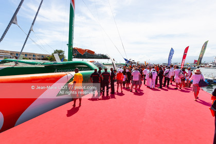 ROUTE DU RHUM 2010 - FRANCK CAMMAS - ARRIVEE