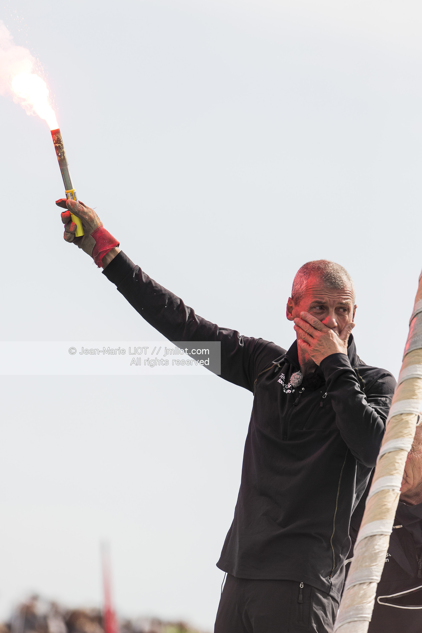 VENDEE GLOBE 2016-2017 - SEBASTIEN DESTREMAU - TECHNOFIRST - ARRIVEE
