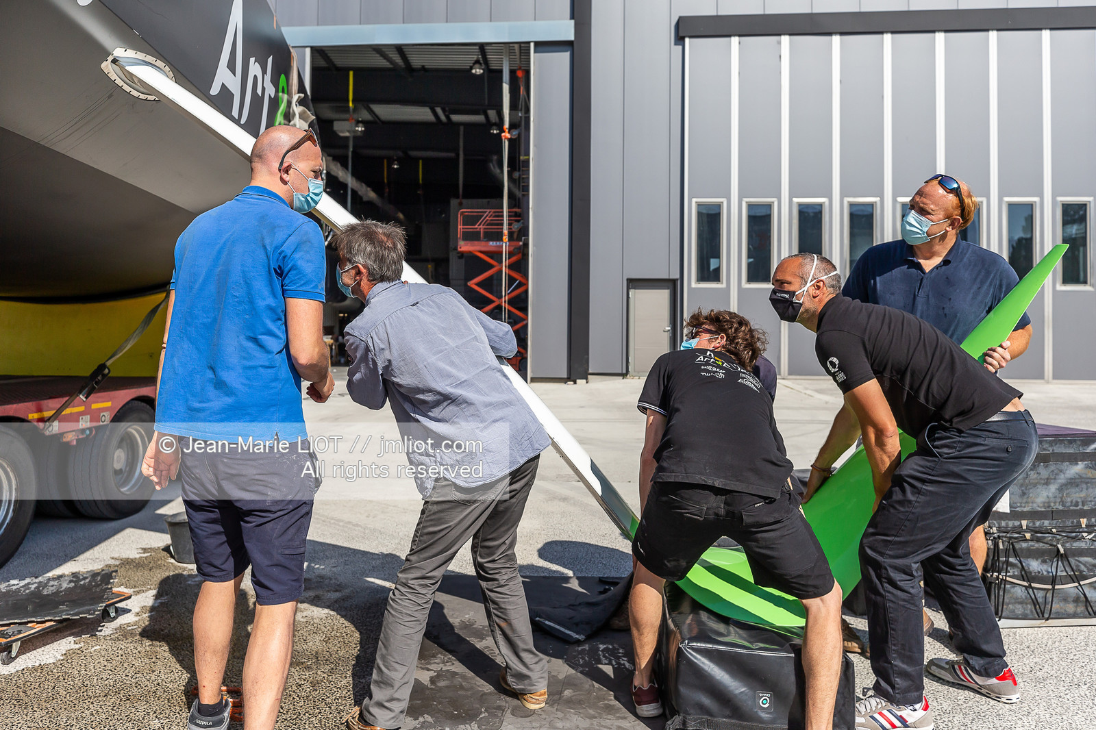 FABRICE AMEDEO - IMOCA NEWREST - ART & FENETRES 2020