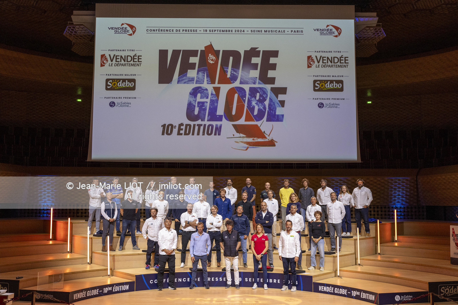 VENDEE GLOBE 2024-2025 - CONFERENCE DE PRESSE