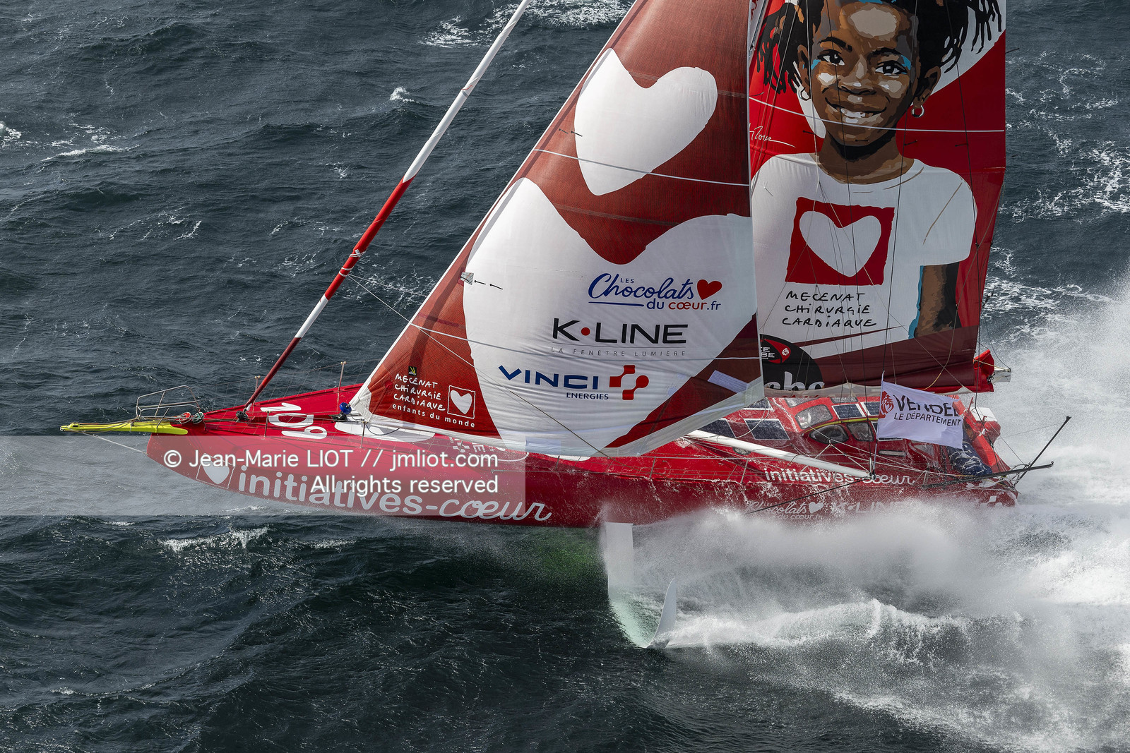 SAM DAVIES 2024 - IMOCA INITIATIVES COEUR - VENDEE GLOBE 2024-2025