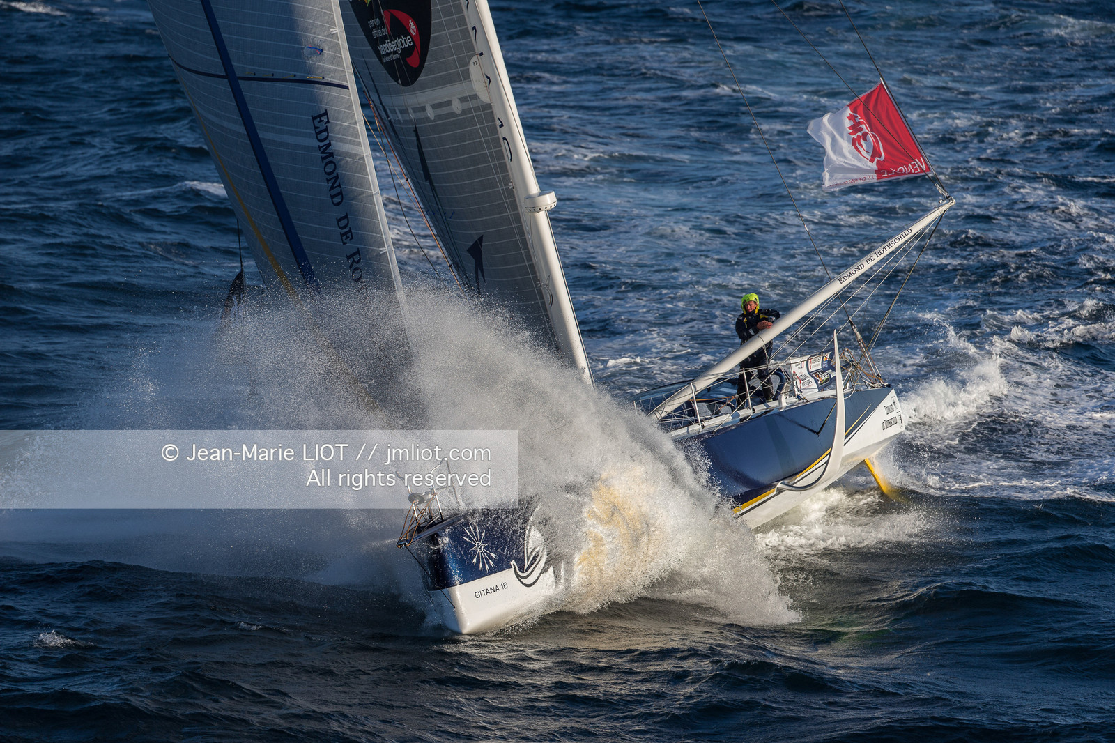 VENDEE GLOBE 2016-2017 - SEBASTIEN JOSSE - EDMOND DE ROTSCHILD