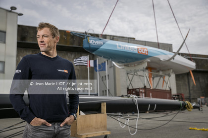 THOMAS RUYANT 2022 - MISE A L’EAU IMOCA LINKEDOUT