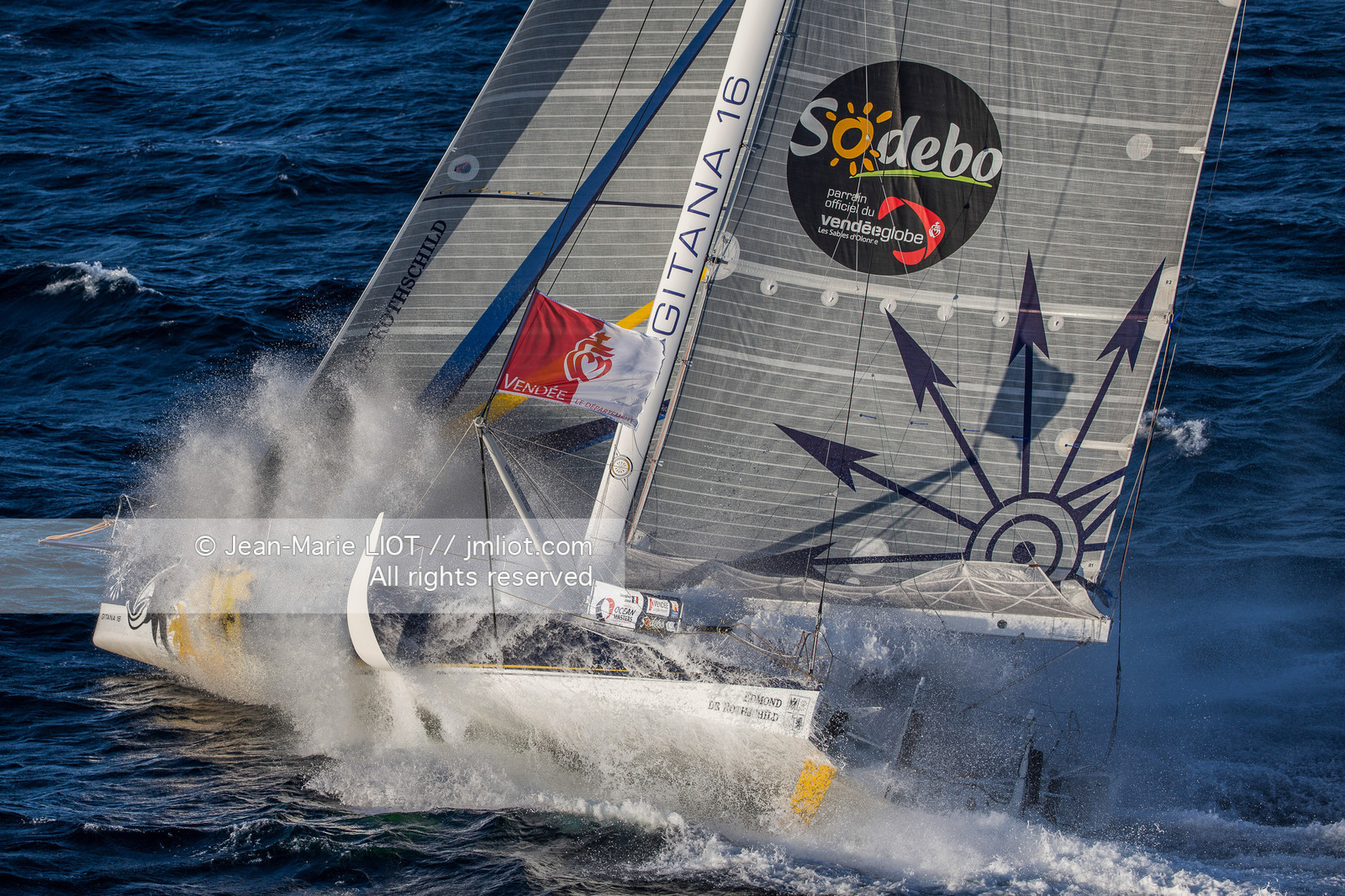 VENDEE GLOBE 2016-2017 - SEBASTIEN JOSSE - EDMOND DE ROTSCHILD