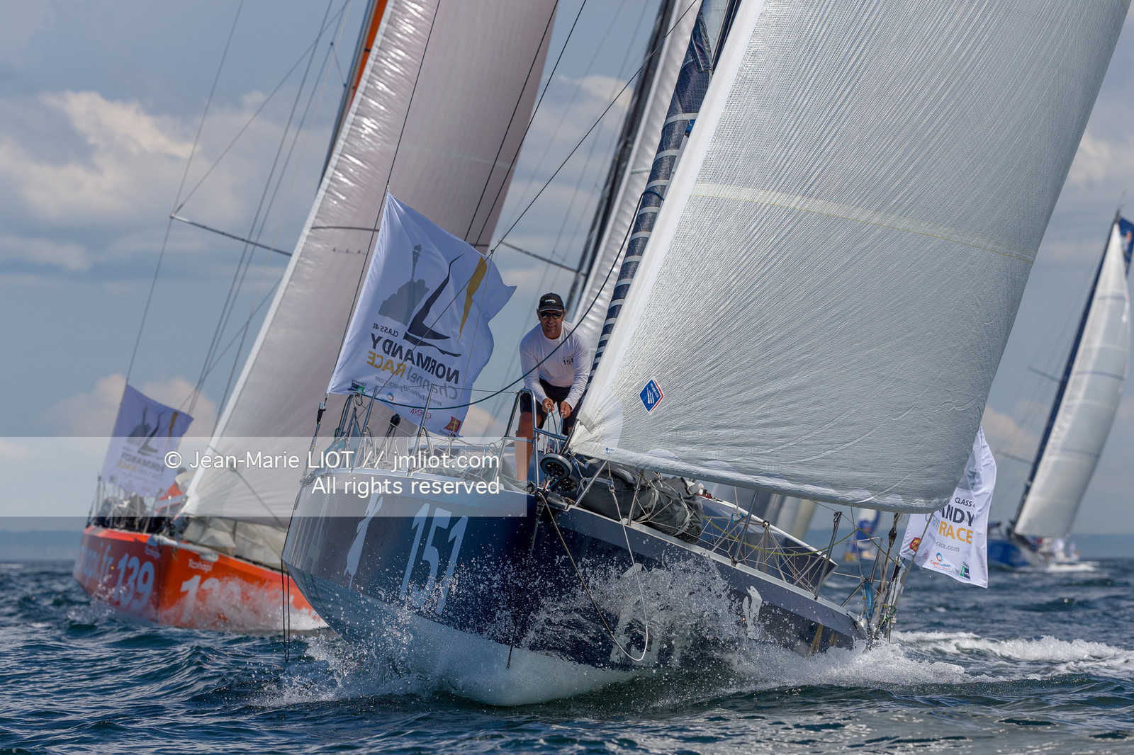 NORMANDY CHANNEL RACE 2018 - DEPART