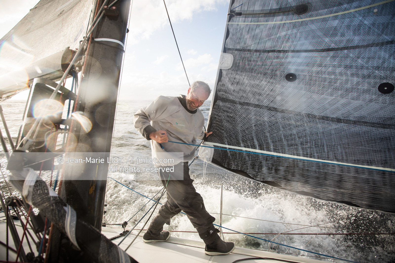 MICHEL DESJOYEAUX - FIGARO 3 LUMIBIRD 2019