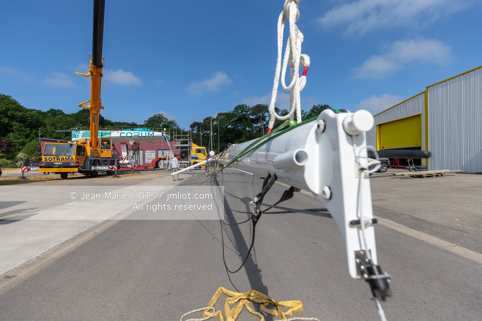 NICOLAS TROUSSEL - CLASS 40 CORUM - 2018 - MISE A L'EAU