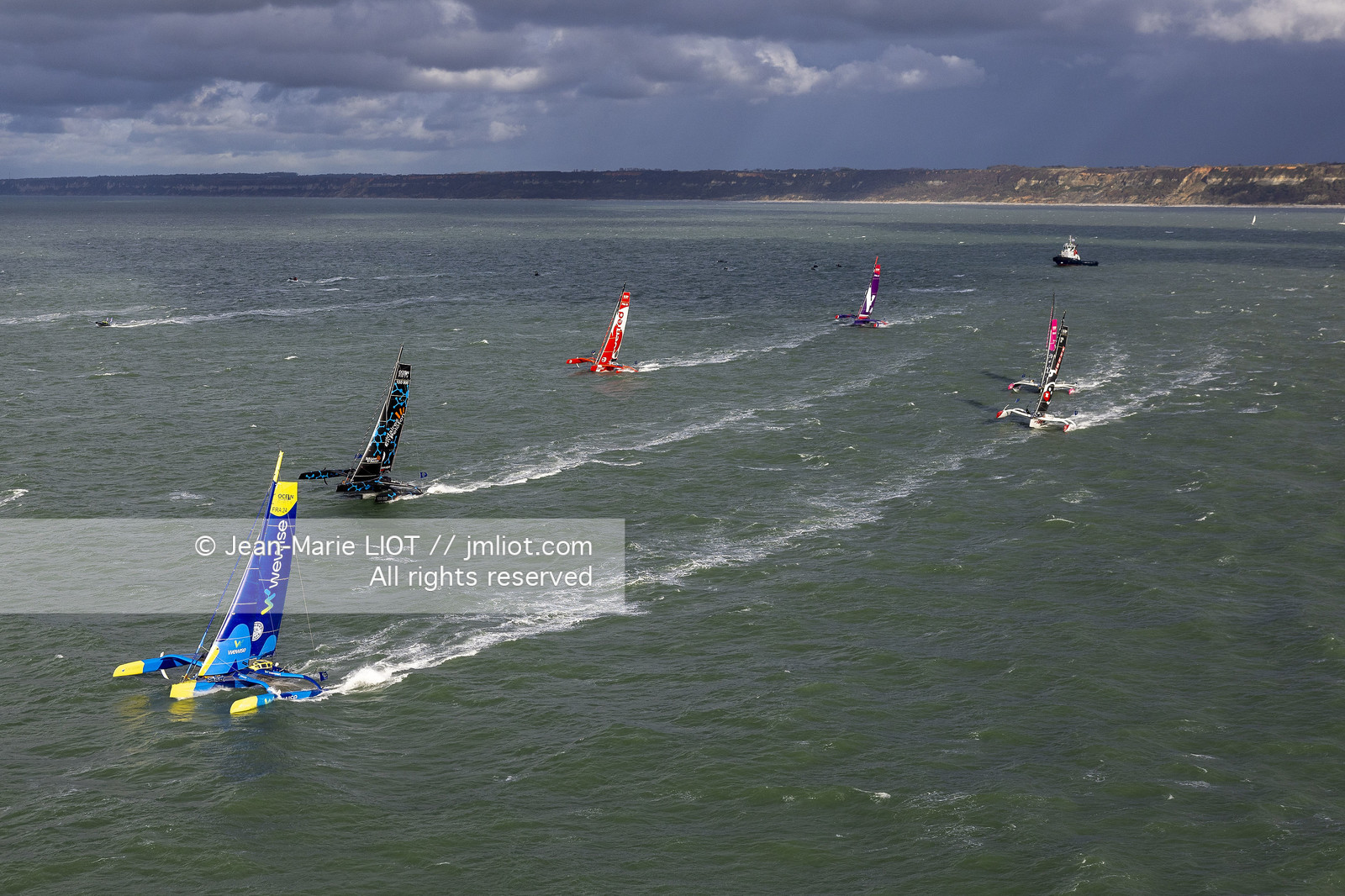 TRANSAT CAFE L’OR 2025 - DEPART OCEAN FIFTY