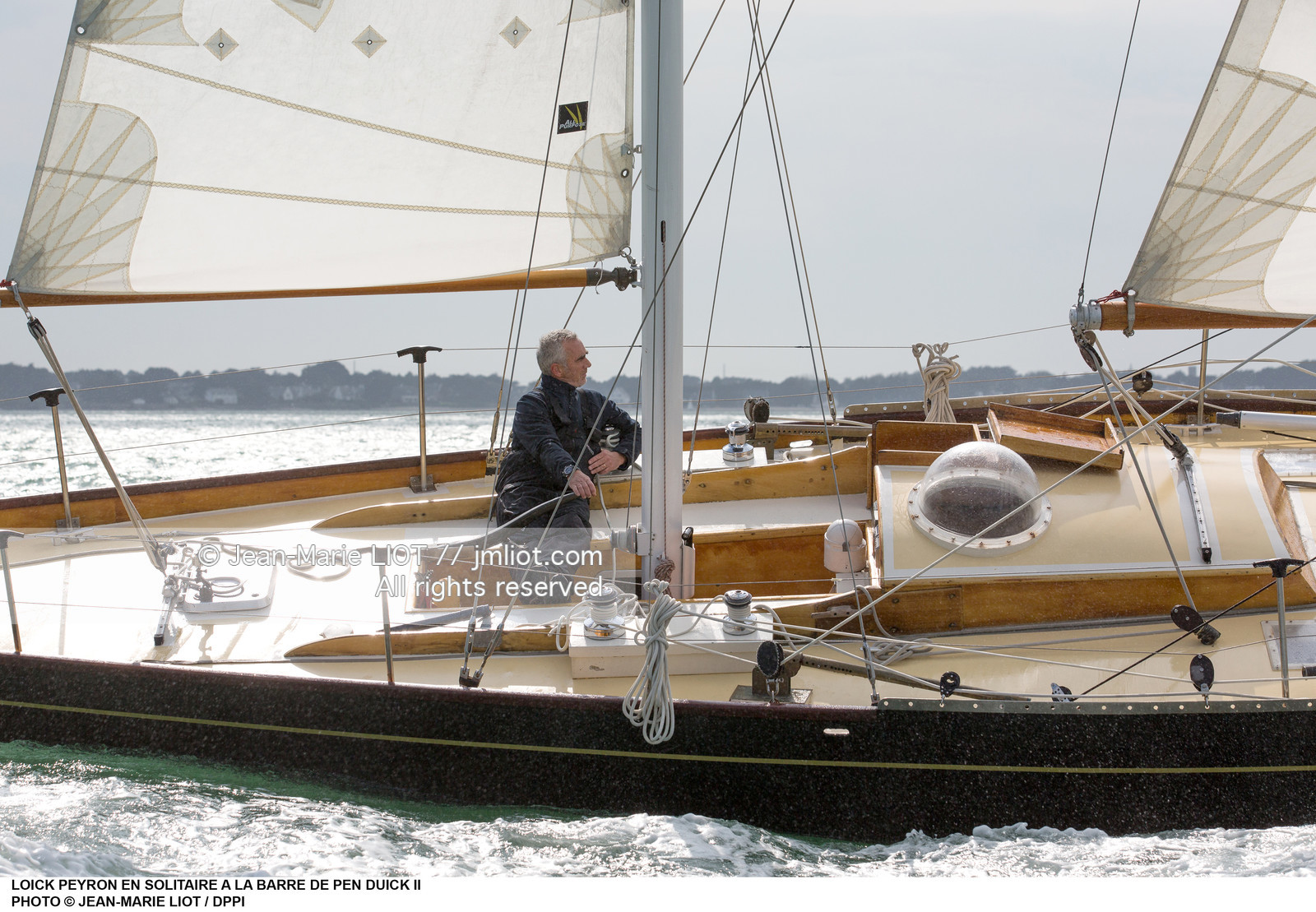 LOICK PEYRON A BORD DE PEN DUICK II