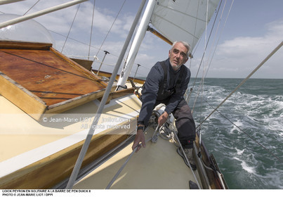LOICK PEYRON A BORD DE PEN DUICK II