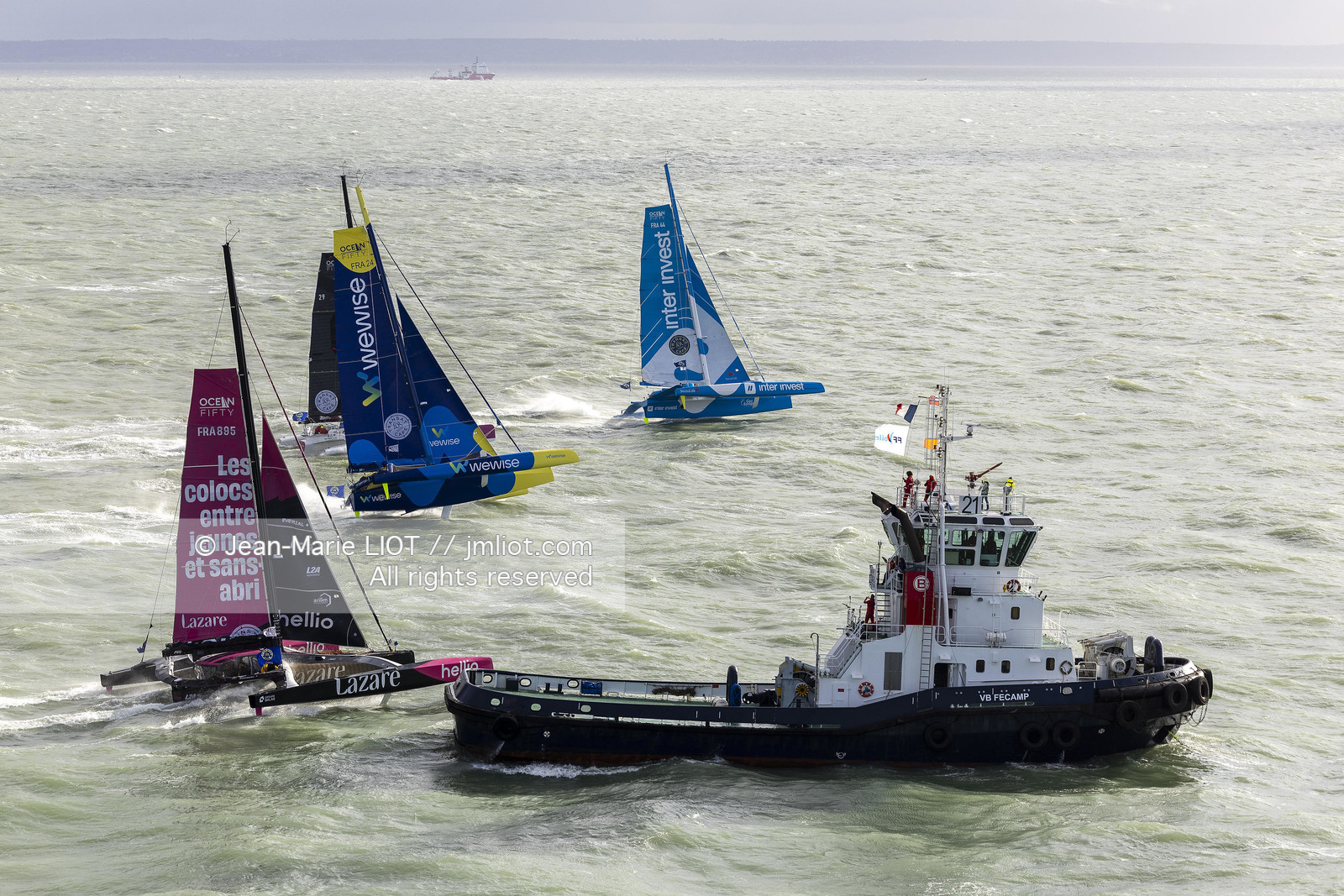 TRANSAT CAFE L’OR 2025 - DEPART OCEAN FIFTY