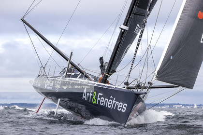 FABRICE AMEDEO 2023 - PREMIERE NAVIGATION IMOCA