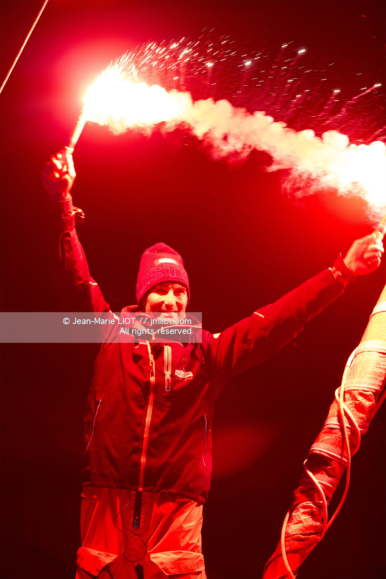 VENDEE GLOBE 2016-2017 - JEREMIE BEYOU, TROISIEME