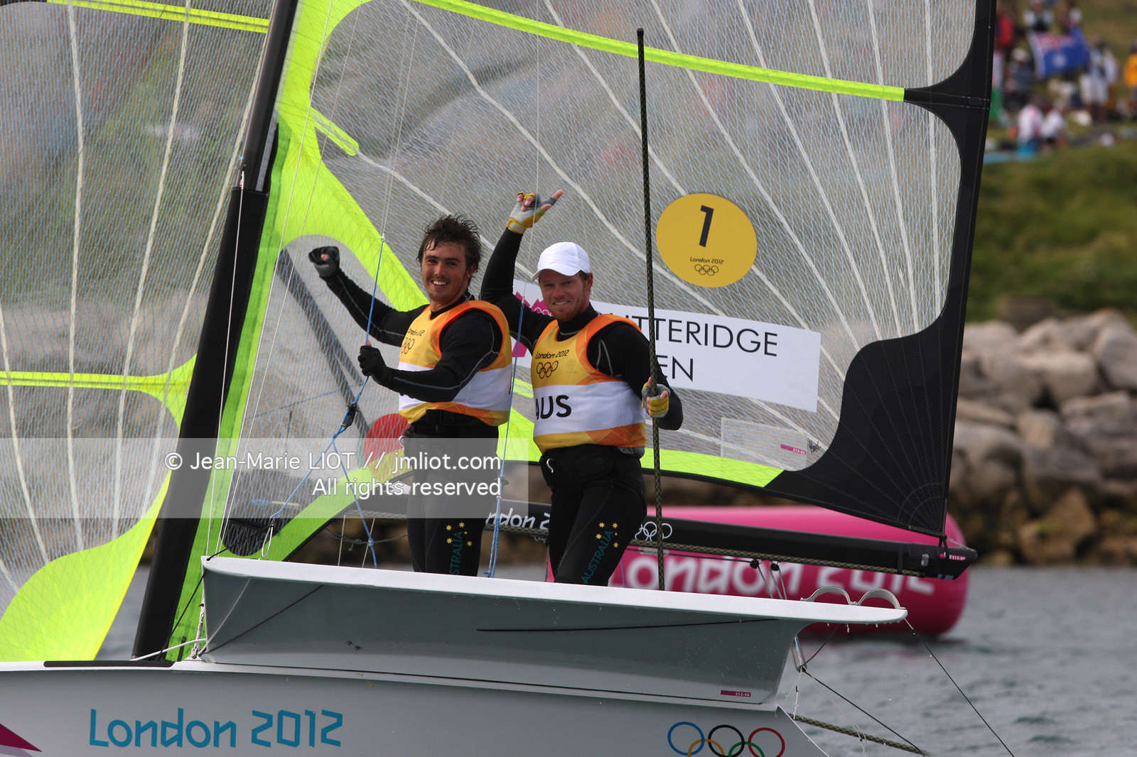 LONDON 2012 - SAILING - 49ER MEN.