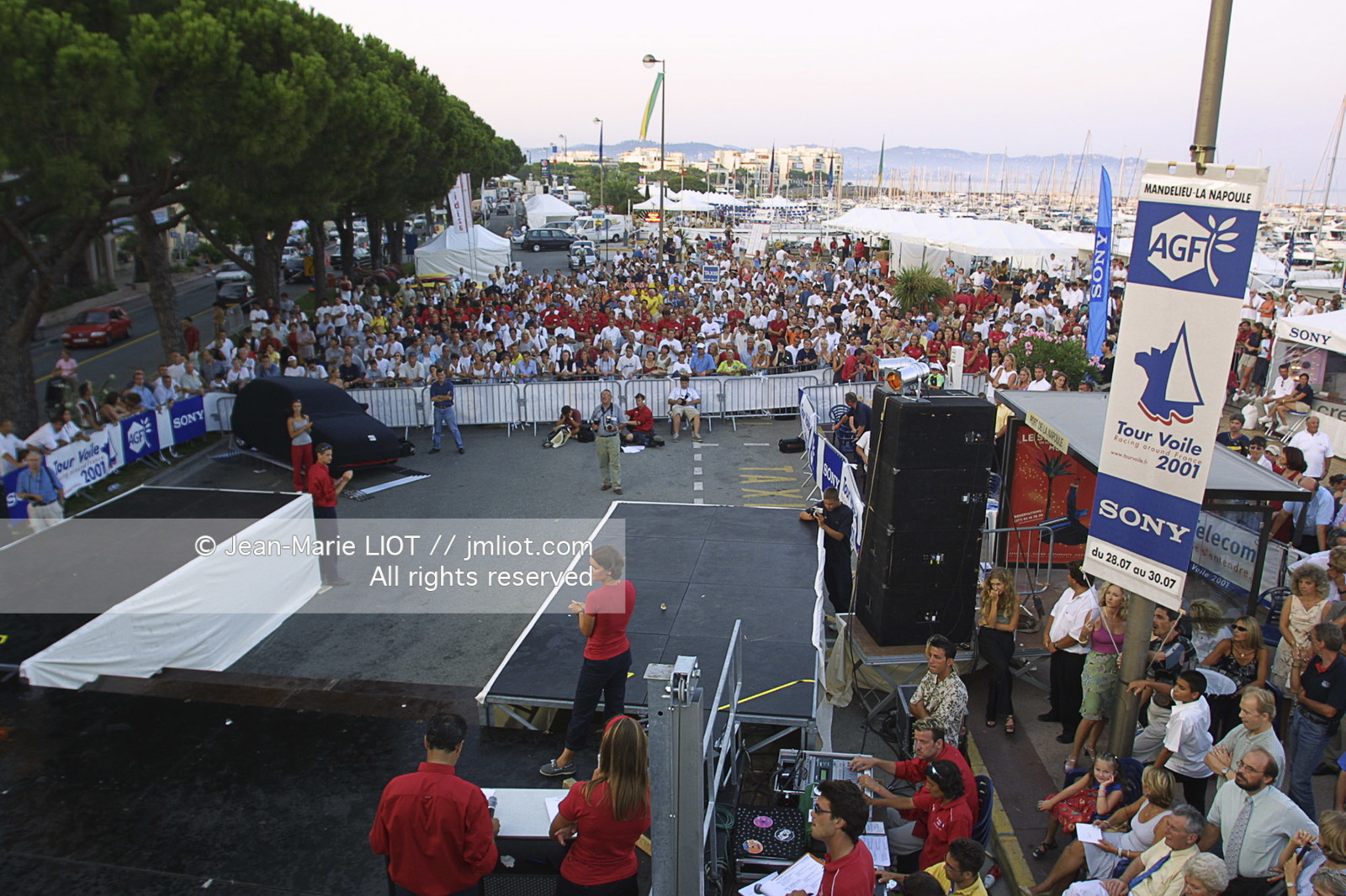 TOUR DE FRANCE A LA VOILE 2001