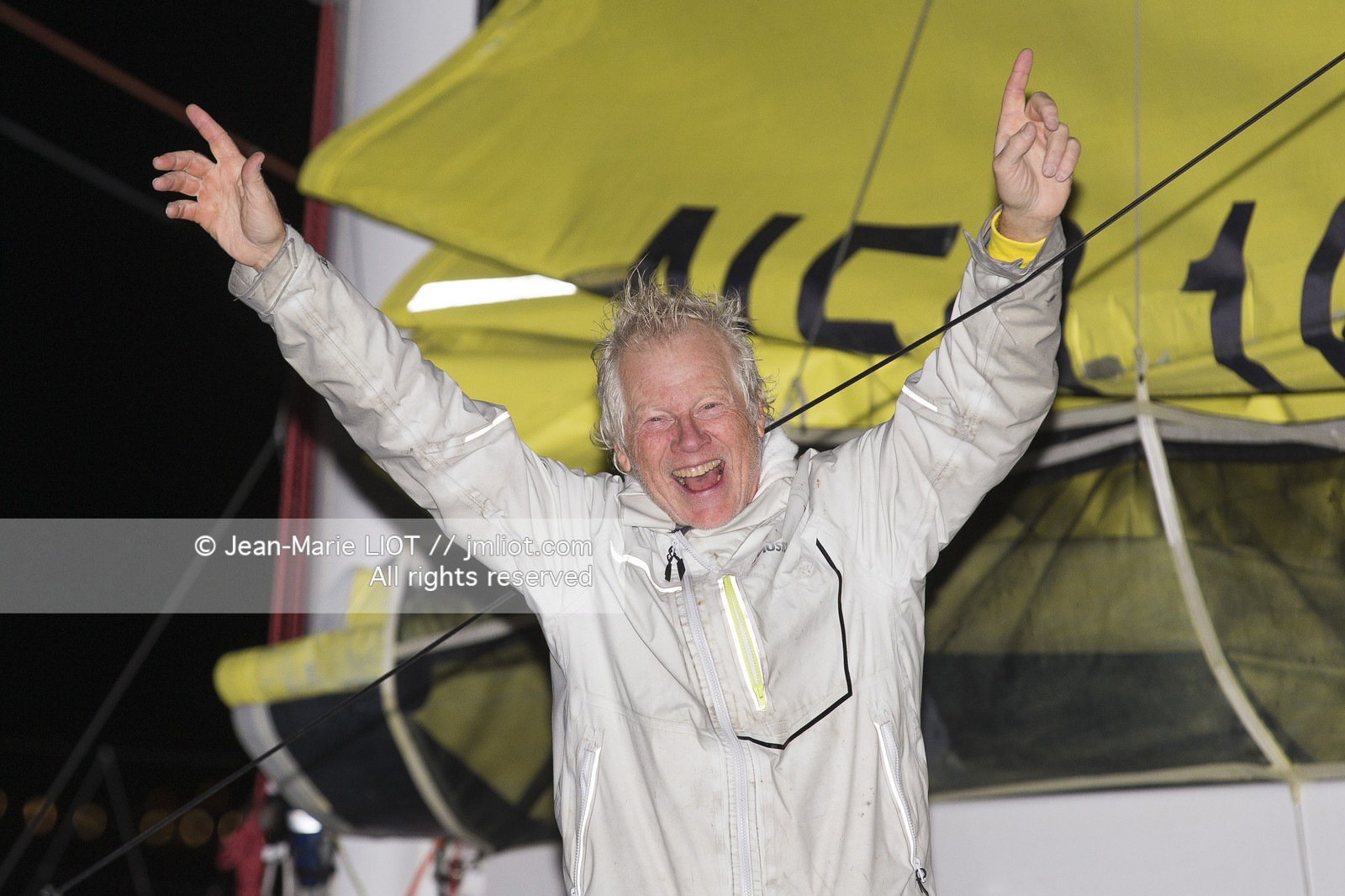 VENDEE GLOBE 2016-2017 - PIETER HEEREMA - NO WAY BACK - ARRIVEE