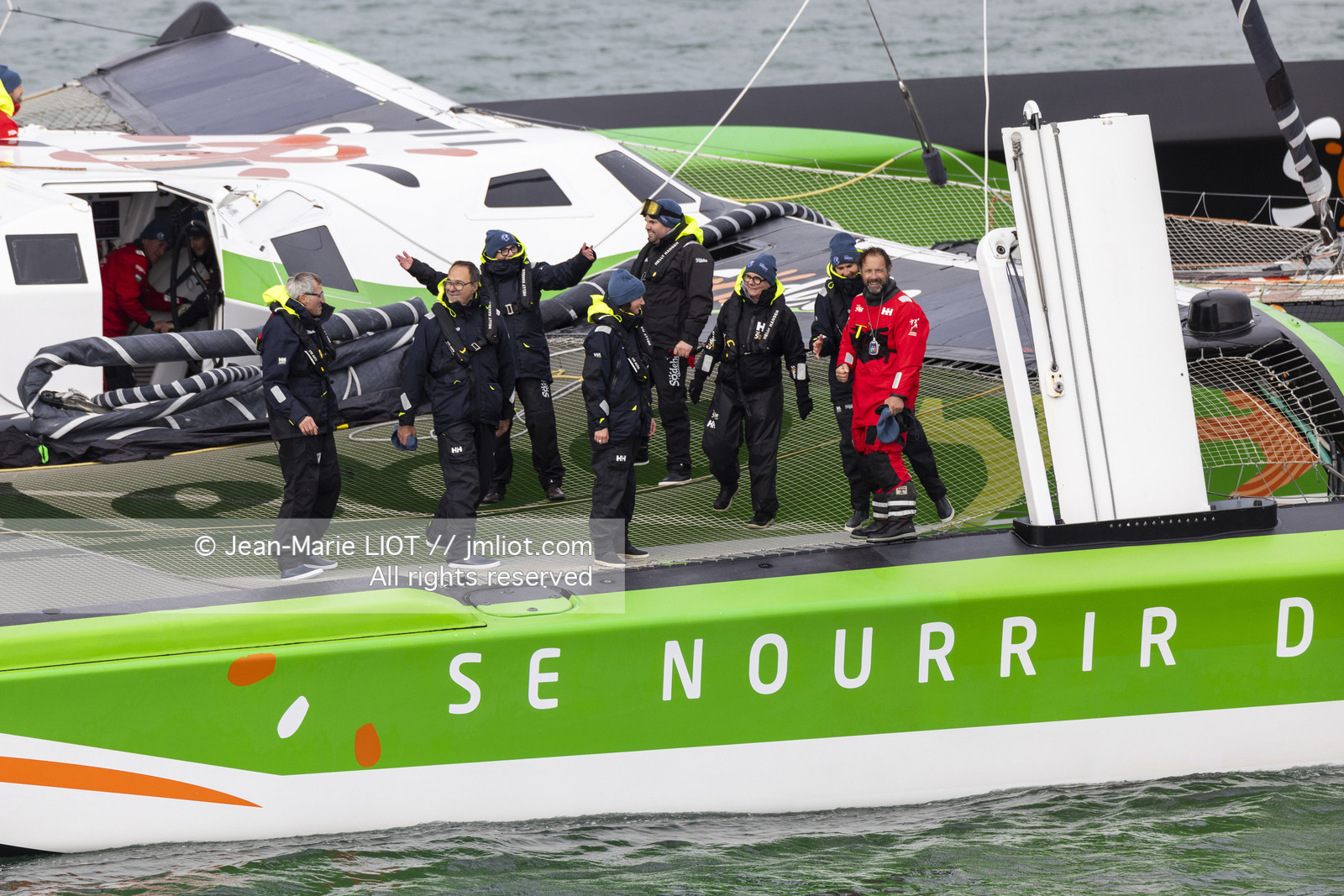 THOMAS COVILLE - ARKEA ULTIM CHALLENGE - ARRIVEE