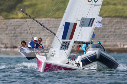 LONDON 2012 - SAILING - COURSE ELLIOTT 6M WOMEN.
