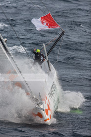 VENDEE GLOBE 2016-2017 - JEAN LE CAM - FINISTERE MER VENT