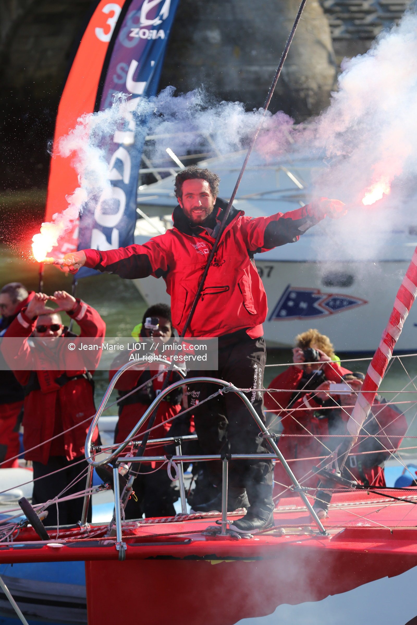 ARRIVEE TANGUY DE LAMOTTE