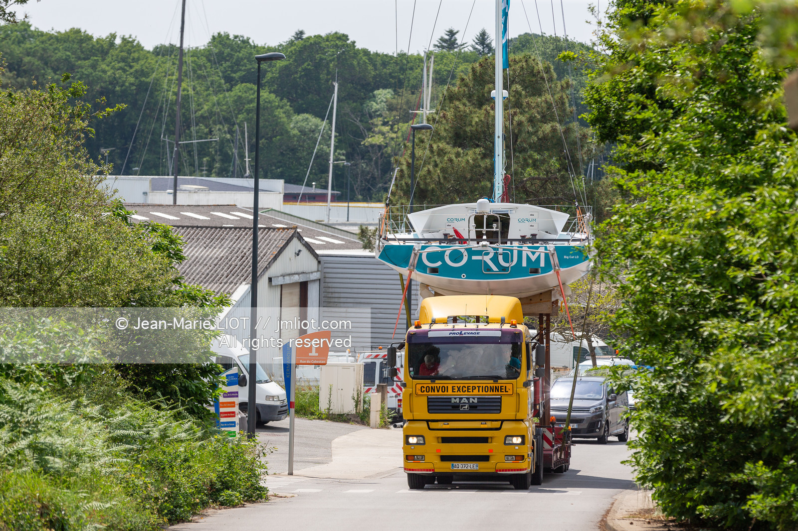 NICOLAS TROUSSEL - CLASS 40 CORUM - 2018 - MISE A L'EAU