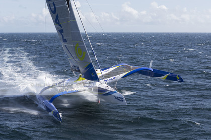 SAILING - ULTIME MACIF AERIAL MARCH 2016