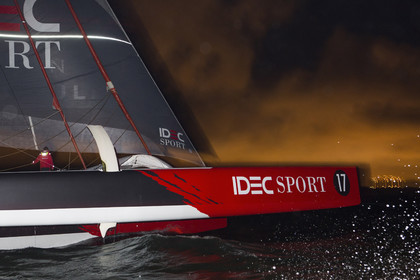 SAILING - IDEC SPORT JULES VERNE TROPHY RECORD ATTEMPT