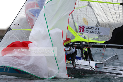 .LONDON 2012 - OLYMPIC GAMES - SAILING - WEYMOUTH (ENG) - 27 07 to 12 08 2012 - 470 WOMEN AND MEN - 49er WOMEN AND MEN - SECOND WEEK