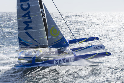 SAILING - ULTIME MACIF AERIAL MARCH 2016