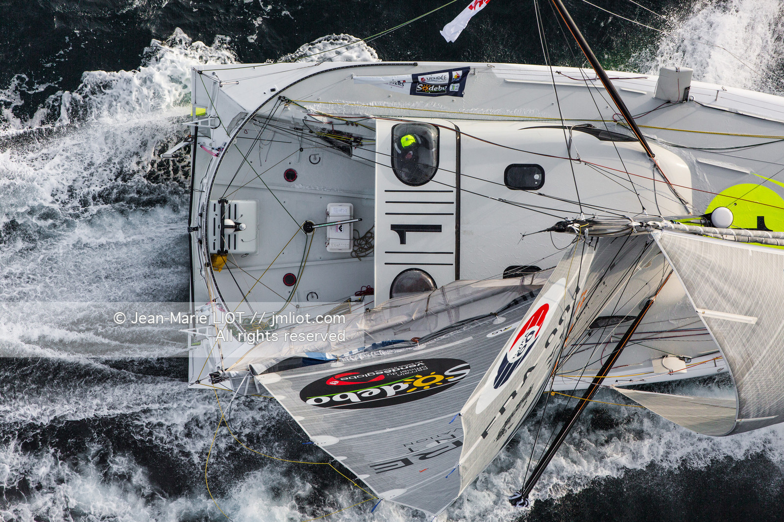 VENDEE GLOBE 2016-2017 - JEAN LE CAM - FINISTERE MER VENT